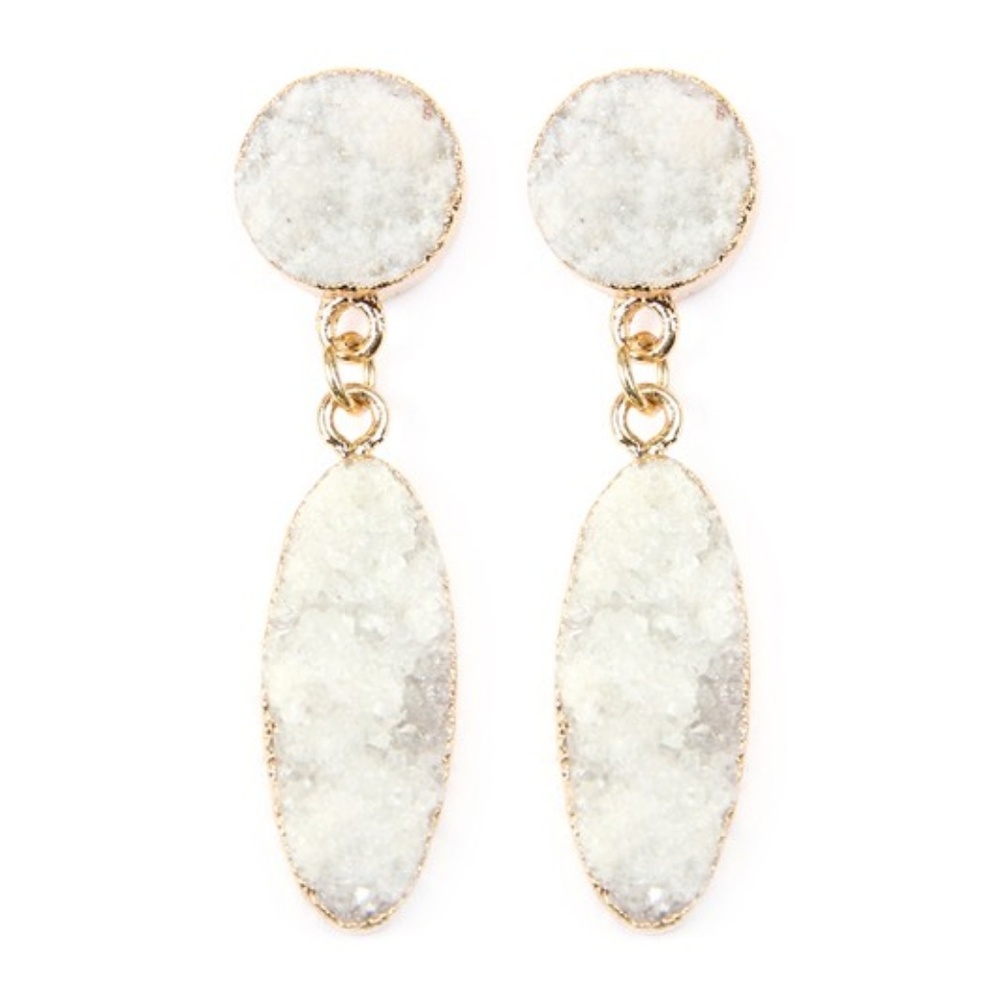 DRUZY EARRINGS - Picture 3 of 3